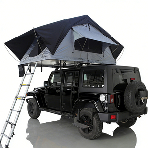 Tente de toit souple pour 4 personnes, imperméable 3000 mm, en tissu Oxford anti-déchirure, pour camping tout-terrain 4x4 - Product Image 5