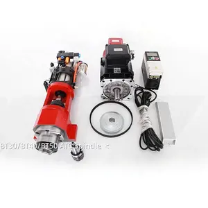 BT40 120mm 10000RPM 벨트 스핀들 조각 밀링 드릴링 bt40 atc 스핀들