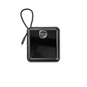 Mini chargeur Portable Power Station 10000mAh Chargeur de <span class=keywords><strong>batterie</strong></span> <span class=keywords><strong>externe</strong></span> Affichage LED Type C Entrée Câble de charge intégré Téléphone - Product Image 1