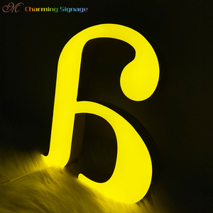 Miễn Phí Thiết Kế Acrylic Treo Hiển Thị Hệ Thống Cho Bất Động Sản Đại Lý Pha Lê LED Cửa Sổ Hiển Thị Thư Signages Xe Quảng Cáo - Product Image 2