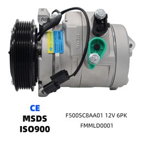 Compresor de Aire Acondicionado para Auto F500SC8AA01 21700811101210, Compresor de Refrigeración con Polea 6PK para LADA - Product Image 1