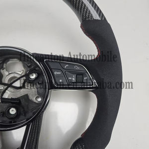 Nuevo Producto: Volante de Fibra de Carbono y Alcántara para Modelos Audi A3 A4 A4L A5 A7L A8 Q5 Q7 B9 A6 R8 TT - Product Image 2