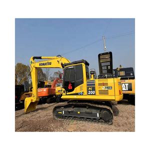 รถขุดดิน Komatsu PC200-8ขุดดินไฮดรอลิกแบบมือสอง20ตัน PC220-8 PC130-7 PC160-7 - Product Image 1