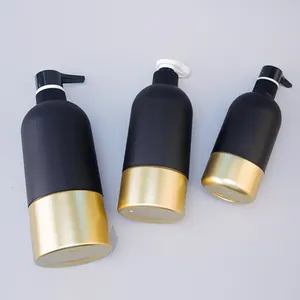 800ml 500ml 400ml Lotion Pump Bottle Large Capacity Pet Plastic Bottle Personal Care Shower Gel Shampoo Bottle Conditioner