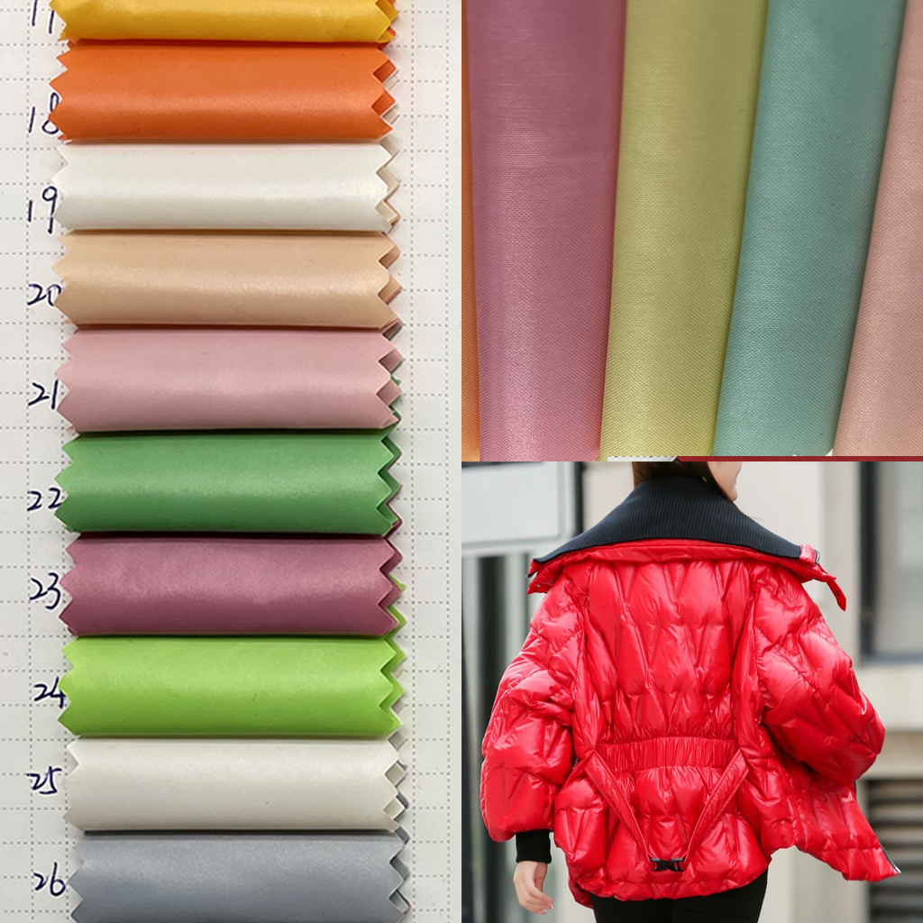 Glossy Jacket Fabric Durable, Bright, and Waterproof - Main Image