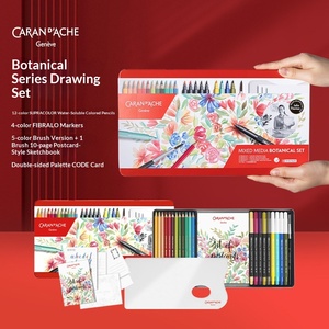 <span class=keywords><strong>CARAN</strong></span> DACHE para Dibujo Creativo, Juego de Lápices de Colores y Pinceles Solubles en Agua para Estudiantes Profesionales y Principiantes - Product Image 4