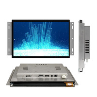 Moniteur HDMI 10.1 pouces HD cctv caméra écran de bureau avec VGA USB HDMI moniteur LCD écran tactile
