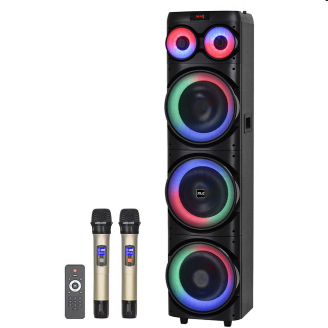 High Power 80W Stereo Speaker, Portable Outdoor Home Audio MT-1288
