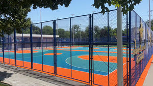 Inolp IAAF สนามเล่นกีฬาผ้าตาหมากรุกวัสดุแทร็ก EPDM เม็ดสำหรับบาสเก็ตบอล & วิ่งสำหรับระบบแซนด์วิช - Product Image 2