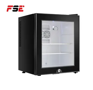 Mini nevera térmica para bebidas y vino, refrigerador compacto de una sola Puerta, 40L, para Hotel