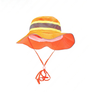 Bande réfléchissante Highlight Chapeau réfléchissant à larges bords Chapeau fluorescent Sunsaade pour l'assainissement d'été Protection solaire - Product Image 2