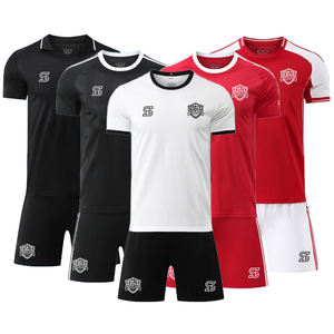 <span class=keywords><strong>2025</strong></span> настоящий комплект из Джерси для футбола, оптовая продажа, кофта, футбольные майки, мужская футбольная форма, черная Футбольная Одежда с логотипом - Product Image 5