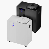 Diffuseur d'arômes électrique en métal pour climatisation, contrôle par application, sans eau, silencieux 35 dB, double fluide, commande tactile, pour hôtel