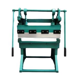 600mm Manual Pneumatic Right-angle Pressing Brake Iron Plate Folding <b>Machine</b> Signboard Edge Folding Machinery <b>Bending</b> <b>Machine</b> - Product Image 1