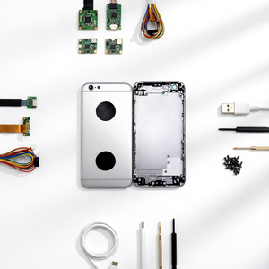 Boîtier de remplacement en alliage d'aluminium pour 6S, design barre, 100% compatible, 100% testé, accessoires de téléphone - Product Image 1
