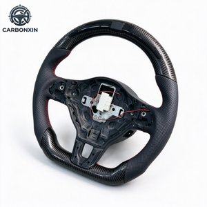 Volante Deportivo Personalizado para Volkswagen Jetta MK6/Passat CC/Touran Golf MK6 R-Line - Fibra de Carbono - Product Image 3