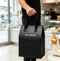 Sacs isothermes multifonctionnels pour la livraison de repas et les courses en supermarché, sacs non tissés pour hamburgers