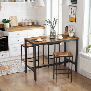 <span class=keywords><strong>VASAGLE</strong></span> - Silla Alta de Metal Industrial para Bar, Taburete de Barra para Cocina y Restaurante, Venta al por Mayor - Product Image 3