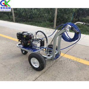 Machine de marquage routier à double roue en plastique, machine de marquage routier, machine de <span class=keywords><strong>peinture</strong></span> par pulvérisation, machine de marquage de lignes de <span class=keywords><strong>peinture</strong></span> 6hp - Product Image 4