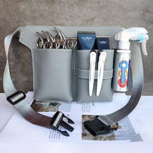 Sacoche à outils en cuir, sacoche de ceinture, organiseur pour coiffeurs, maquilleurs, tatoueurs, toilettage d'animaux - Product Image 3