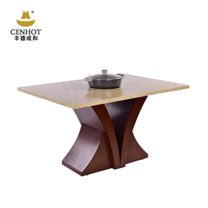 <span class=keywords><strong>Table</strong></span> à fondue Cenhot avec cuisinière intégrée pour les restaurants <span class=keywords><strong>de</strong></span> cuisine asiatique - Product Image 5