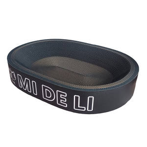 Ovaal kattenbed Krabplank Extra groot Slijtvast Niet-verliezend golfkarton Verdikt Niet-schadelijk Klauwen spelen - Product Image 1