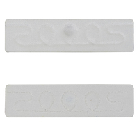 Tissu de vêtements lavable imperméable à longue portée lavage Nfc puce de blanchisserie étiquettes textiles UHF étiquette de blanchisserie RFID pour la gestion de la blanchisserie