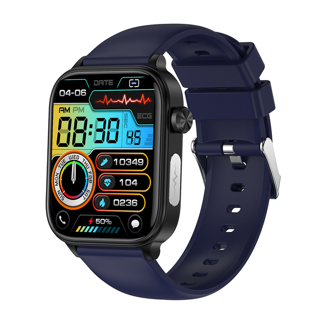 2025 New Ecg Smartwatch Bt Call Body Temperature Blood Oxygen Pressure Heart Rate Monitoring Smart Watch for Health