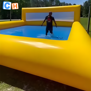 Juego de <span class=keywords><strong>piscina</strong></span> de voleibol inflable de PVC hermético comercial de alta calidad de gran tamaño para la escuela en casa o el mar para piscinas enterradas - Product Image 6