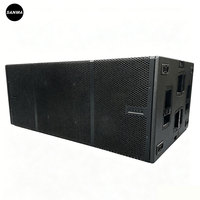 Système de sonorisation professionnel VIO S218 Dual 18 pouces, caisson de basses actif, 1500W RMS, 6000W de crête, 28Hz, en bois de bouleau.
