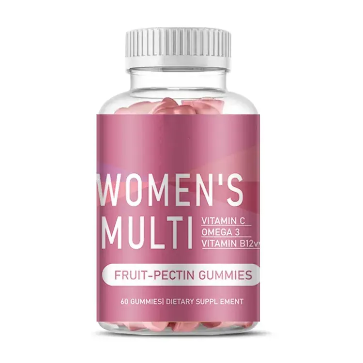 Private Label Vegan Supplement Berry flavored Multivitamin Gummies for Women's Vitamin Gummies Womens Daily Multivitamins