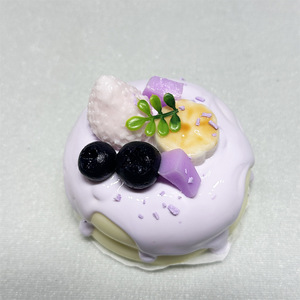 Jouet sensoriel en silicone de qualité alimentaire pour enfants, simulation de nourriture amusante, anti-stress à rebond lent, Myrtille Shufulei, jouet à pincer musical - Product Image 5