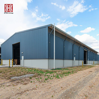 Almacén de Estructura de Acero Prefabricado ZTSS, Edificio de Almacenamiento Industrial Metálico, Uso en Fábricas de Logística y Distribución