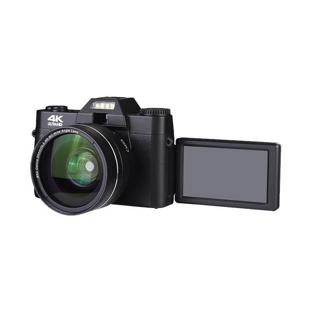 4K Digital Camera for Photography Autofocus 48MP 16X Digital Zoom WiFi 3'' 180° Flip Screen Vlogging Video Compact Cameras