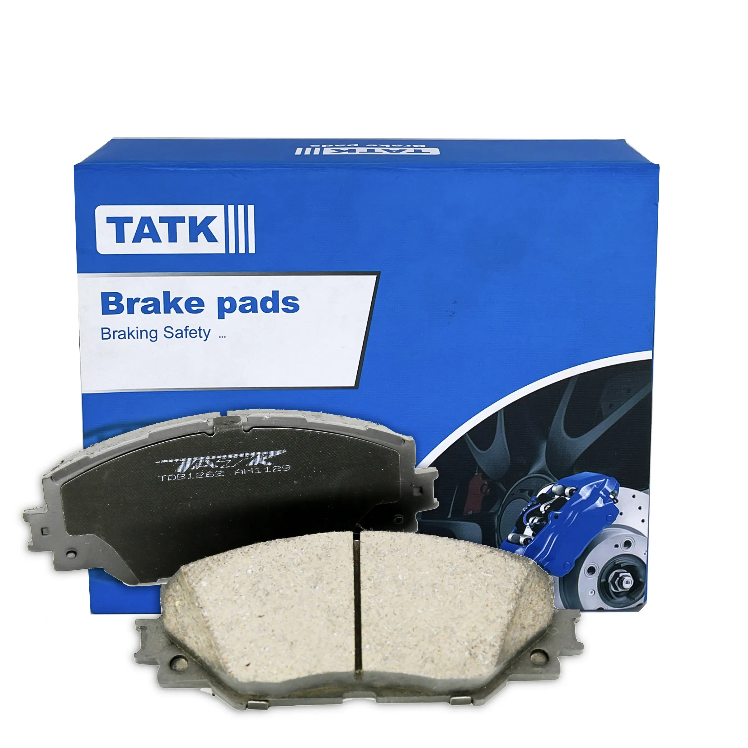 TATK auto brake pad For Toyota corolla hilux land cruiser car disc ceramic brake pad manufacturer break pads