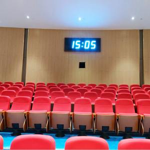 Reloj Sincrónico <span class=keywords><strong>Compas</strong></span> con <span class=keywords><strong>Puerta</strong></span> de Vidrio, Interior Impermeable, Apertura Lateral, Diseño Posmoderno, Sistema de Hora Estándar <span class=keywords><strong>para</strong></span> Uso Público - Product Image 3