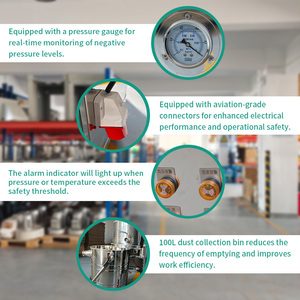 <span class=keywords><strong>Aspirateur</strong></span> pour cendres de zinc chaudes, scories de zinc fondues, rebuts de coulée à chaud, copeaux d'alliage de zinc chauds dans le moulage sous pression à chambre <span class=keywords><strong>chaude</strong></span> de zinc - Product Image 5