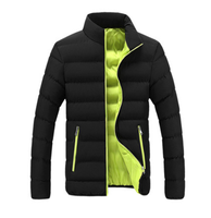 OEM Vente en Gros Blouson Bomber pour Hommes avec Logo de Marque Personnalisé, Automne Hiver, Décontracté, Chaud, Écologique, Respirant, Col Montant, Patchwork
