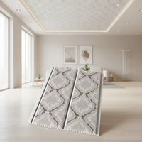 Plafond en PVC ignifuge, antistatique, insonorisé, imperméable, résistant à l'humidité, classe ignifuge, garantie 5 ans, moderne, pour centre commercial, salle de sport, extérieur