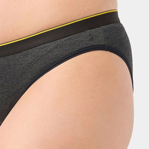 Sous-vêtements pour femmes à taille haute, respirants, en tricot uni, avec logo personnalisé, vente en gros, confortables pour adultes - Product Image 5