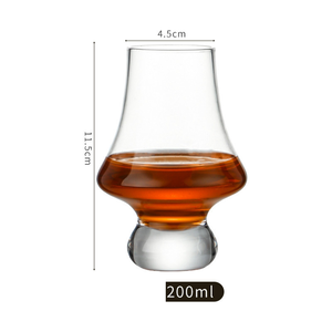 Tazza Aroma in vetro artigianale per la degustazione di vino e birra uso esclusivo per bicchieri di qualità per feste e nozze - Product Image 3