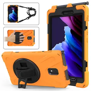 2019 Hot Selling Kickstand Rugged Hard Case For Samsung Galaxy Tab Active 3 8.0 T570 T575 With Shoulder Strap