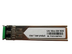 ตัวรับส่งสัญญาณไฟเบอร์ออปติก 1.25G <span class=keywords><strong>EZX</strong></span> 1550nm 160 กม. SFP DOM รองรับ 4G 3G GSM POE GPRS ซอฟต์แวร์จากผู้ผลิตอื่น IP TCP SMF - Product Image 1
