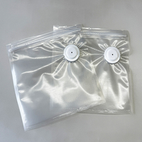 Sac d'emballage sous vide en nylon réutilisable, sacs sous vide pour viande et légumes, sacs de conservation alimentaire refermables pour la maison