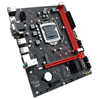 JGINYUE H61M-G LGA 1155 DDR3 Dual Channel Desktop Motherboard Chipset Intel SATA Hard Drive untuk Gaming Mendukung RAM 16GB