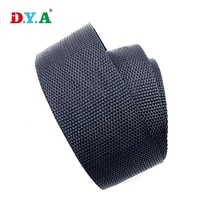 Fabricant en gros 2cm 2.5cm 3cm 4cm 5cm 2 pouces pp matériel sangle bande noir couleur polypropylène sangle ceinture pour sac sangle