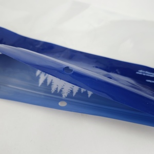 Bolsa de embalaje de Señuelos de Pesca de plástico blando personalizada Fish Bait Worm 3 Side Seal Pouch con cremallera - Product Image 3