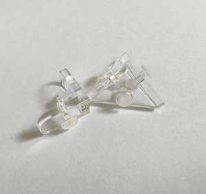 Acrylic for <strong>Box</strong> with <strong>Removable</strong> Fasteners Practical Transparent Triangular L-shaped Corner Brackets - Product Image 3