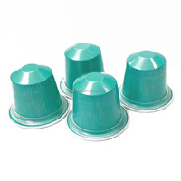 Capsules de café expresso jetables personnalisées Saneu, multicolores, écologiques, en aluminium soluble, non remplies