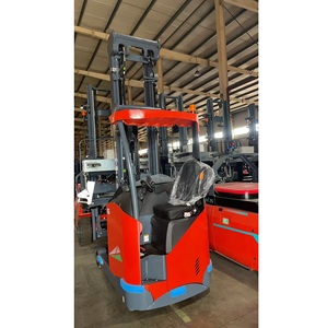 Chariot élévateur électrique étroit CE HELI CQD16 de 1,6 tonne avec batterie au lithium, chariot élévateur à conducteur assis à batterie - Product Image 2